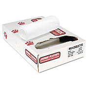 Jaguar Plastics INDUSTRIAL STRENGTH COMMERCIAL CORELESS ROLL CAN LINERS, 30 GAL, 16 MICRONS, 30" X 37", NATURAL, 500/CARTON (JAGRH3037S)