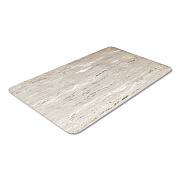 Crown Cushion-Step Marbleized Rubber Mat, Rectangular, Gray Smooth Surface, 36" x 60" (CU3660GY)