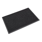 Crown Super-Soaker Wiper/Scraper Mat with Gripper Bottom, Rectangular, Charcoal Gray Loop Pile Surface, 46" x 72" (SSR046CH)