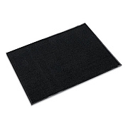 Crown Jasper Indoor/Outdoor Scraper Mat, Black Cut Pile Nylon Surface, 36" x 60" (JS0035BK)
