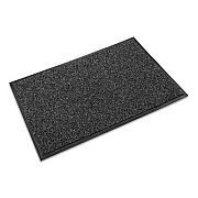 Crown Cross-Over Wiper/Scraper Mat, Rectangular, Gray Carpeted Surface, 36" x 60" (CS0035GY)