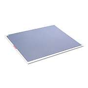 Crown Walk-N-Clean Mat with 60-Sheet Starter Pad, Gray Anti-Skid Pad Holder Surface, Non-Skid Backing, 31.5" x 25.5" (WC3125SG)
