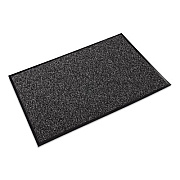 Crown Fore-Runner Outdoor Scraper Mat, Gray Loop-Twist Ribbed Polypropylene Surface, 36" x 60" (FN0035GY)