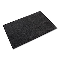Crown Dust-Star Microfiber Wiper Mat, Rectangular, Charcoal Gray Carpeted Surface, 48" x 72" (DS0046CH)