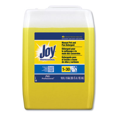 Joy Dishwashing Liquid, Lemon Scent, 5 gal Cube (43608)