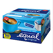 Equal Zero Calorie Sweetener, 0.04 oz Packet, 500/Box (20008699)
