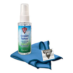 Dust-Off Laptop Computer Cleaning Kit, 50 mL Spray/Microfiber Cloth (DPTC)