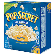 Pop Secret Microwave Popcorn, Butter, 1.2 oz Bags, 12/Box (27182)