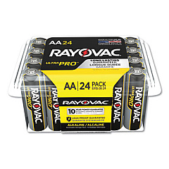 Rayovac Ultra Pro Alkaline AA Batteries, 24/Pack (ALAA24PPJ)