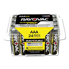 Rayovac Ultra Pro Alkaline AAA Batteries, 24/Pack (ALAAA24PPJ)