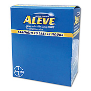 Aleve Pain Reliever Tablets, 50 Packs/Box (BXAL50)