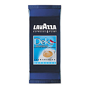 Lavazza Espresso Point Cartridges, 100% Arabica Blend Decaf, .25oz, 50/Box (0603)