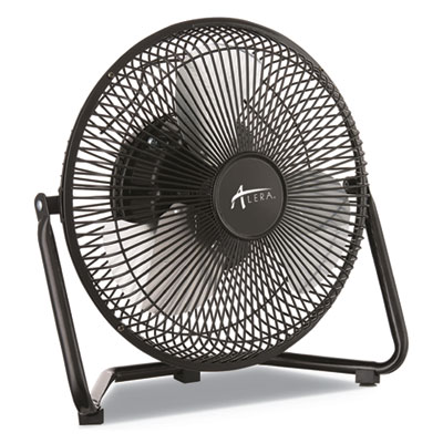 Alera 9" Personal Cooling Fan, 3 Speed, Black (ALEFAN093)