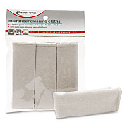 Innovera Microfiber Cleaning Cloths, 6" x 7", Gray, 3/Pack (IVR51506)