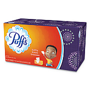 Puffs White Facial Tissue, 2-Ply, 180 Sheets/Box (87611BX)