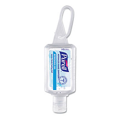 PURELL Advanced Hand Sanitizer Refreshing Gel, 1 oz Flip-Cap Bottle with Jelly Wrap Carrier, Clean Scent, 36/Carton (390036WRP)
