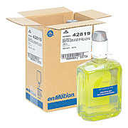Georgia Pacific Professional GP enMotion Automated Touchless Antimicrobial Foam Soap Refill, Tranquil Aloe Scent, 1,200 mL Bottle, 2/Carton (42819)