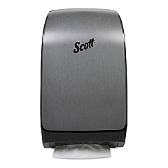 Mod* Scottfold* Towel Dispenser, 10.6 x 5.48 x 18.79, Brushed Metallic (39712)
