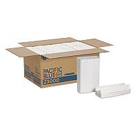 Georgia Pacific Professional Pacific Blue Select C-Fold Paper Towels, 2-Ply, 10.1 x 12.7, White, 120/Pack, 12 Packs/Carton (23000)