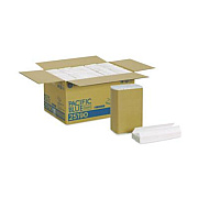 Georgia Pacific Professional Pacific Blue Basic C-Fold Paper Towel, 1-Ply, 10.1 x 12.7, White, 240/Pack, 10 Packs/Carton (25190)