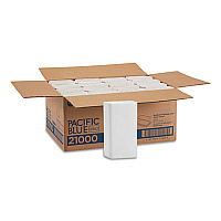 Georgia Pacific Professional Pacific Blue Select Multi-Fold 2-Ply Paper Towel, 9.2 x 9.4, White, 125/Pack, 16 Packs/Carton (21000)