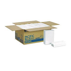 Georgia Pacific Professional Pacific Blue Select C-Fold Paper Towel, 1-Ply, 10.1 x 10.1, White, 200/Pack, 12 Packs/Carton (20241)