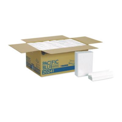 Georgia Pacific Professional Pacific Blue Select C-Fold Paper Towel, 1-Ply, 10.1 x 10.1, White, 200/Pack, 12 Packs/Carton (20241)