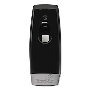 TimeMist Settings Metered Air Freshener Dispenser, 3.4" x 3.4" x 8.25", Black (1047811EA)