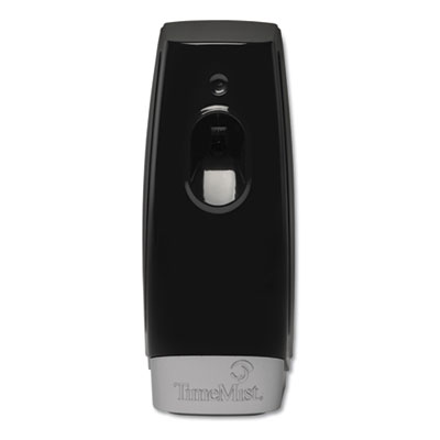 TimeMist Settings Metered Air Freshener Dispenser, 3.4" x 3.4" x 8.25", Black (1047811EA)