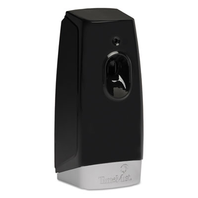 TimeMist Micro Metered Air Freshener Dispenser, 3.38" x 3" x 7.5", Black, 6/Carton (1047825)