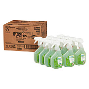 Green Works All-Purpose and Multi-Surface Cleaner, Original, 32 oz Spray Bottle, 12/Carton (00456CT)