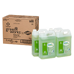 Green Works Manual Pot And Pan Dishwashing Liquid, 128 Oz Bottle, 4/carton (30388CT)