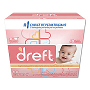 Dreft Ultra Powdered Laundry Detergent, Baby Powder Scent, 53 Oz Box, 4/carton (85882)