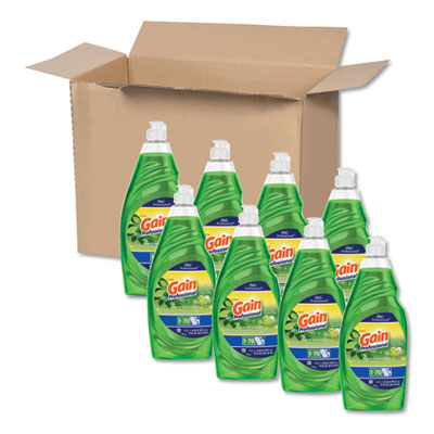 Professional Manual Pot and Pan Dish Detergent, Gain Original, 38 oz Bottle (70740CT)