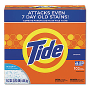 Tide Powder Laundry Detergent, Original Scent, 143 oz Box, 2/Carton (85006CT)