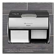 Georgia Pacific Professional ActiveAire Automated Freshener Dispenser for Compact Bath Tissue Dispenser, 10.63" x 2.88" x 3.75", Black (56765)