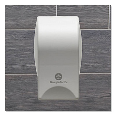 Georgia Pacific Professional ActiveAire Powered Whole-Room Freshener Dispenser, 4.38" x 4" x 7.81'', White (53287A)