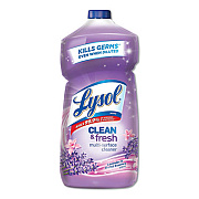 LYSOL Brand CLEAN AND FRESH MULTI-SURFACE CLEANER, LAVENDER AND ORCHID ESSENCE, 40 OZ BOTTLE (78631EA)