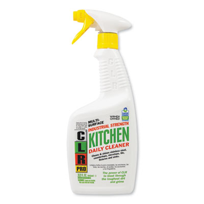 CLR PRO KITCHEN DAILY CLEANER, LIGHT LAVENDER SCENT, 32 OZ SPRAY BOTTLE (KITCHEN32EA)