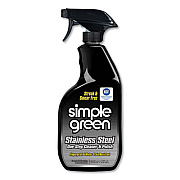 Simple Green STAINLESS STEEL ONE-STEP CLEANER AND POLISH, 32 OZ SPRAY BOTTLE, 12/CARTON (18300CT)