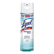 LYSOL Brand Lightly Scented Disinfectant Spray, Crystal Waters, 19 Oz (97174EA)