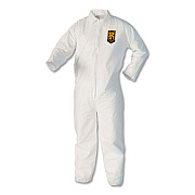 KleenGuard A40 Coveralls, Medium, White, 25/Carton (44302)
