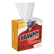 Brawny Professional Medium Weight HEF Shop Towels, 9 1/8 x 16 1/2, 100/Box, 5 Boxes/Carton (25070CT)