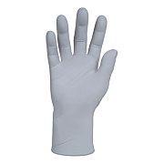 KleenGuard G10 Nitrile Gloves, 250 mm Length, Large, Gray, 150/Box (97823)