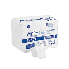Georgia Pacific Professional Compact Coreless Bath Tissue, Septic Safe, 2-Ply, White, 750 Sheets/Roll, 36 Rolls/Carton (19371CT)