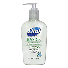 Dial Professional Basics Liquid Hand Soap, Fresh Floral, 7.5 oz (06028)