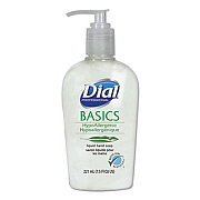 Dial Professional Basics Liquid Hand Soap, Fresh Floral, 7.5 oz, 12/Carton (06028CT)