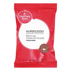 Seattle's Best Premeasured Coffee Packs, 6th Avenue Bistro, 2 oz Packet, 18/Box (11008560)