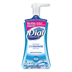 Dial Antibacterial Foaming Hand Wash, Spring Water Scent, 7.5 oz (05401)