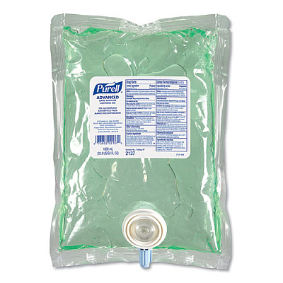 PURELL NXT REFILL ADVANCED SOOTHING GEL HAND SANITIZER, 1000 ML (213708EA)